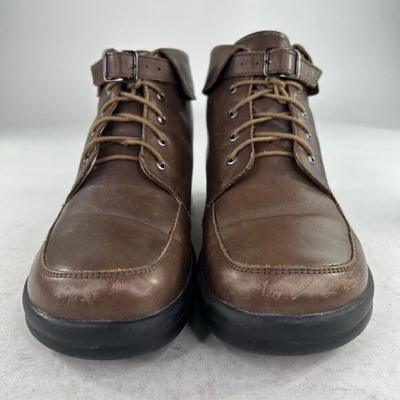 Birkenstock women's Footprints Marino lined boot US 9 Belted Chukka Booties - Picture 2 of 10